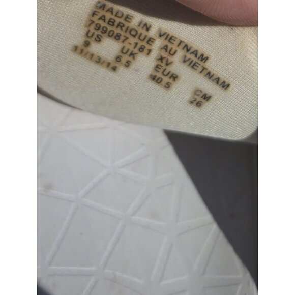 Nike Women's Benassi JDI Solarsoft Slides Size 9 White Athletic Sandals Shoes - Picture 10 of 13